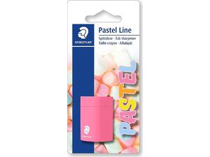 Ξύστρα Staedtler Pastel  βαρελάκι μονή σε διάφορα χρώματα (51105PSBK)